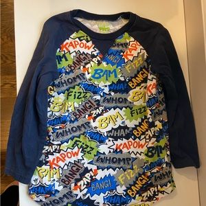Hatley brand - Boys Super Hero 3/4 Length Shirt